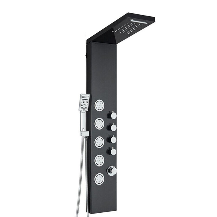 Belfry Bathroom Fernanda Shower Tower Panel Wayfair.co.uk